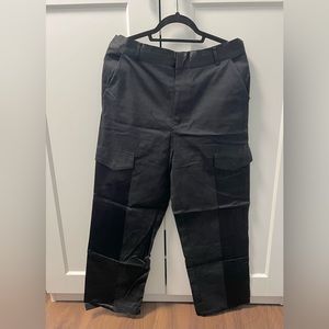 Black pants, Women’s pants, Zara pants, wide leg pants, pocket pants